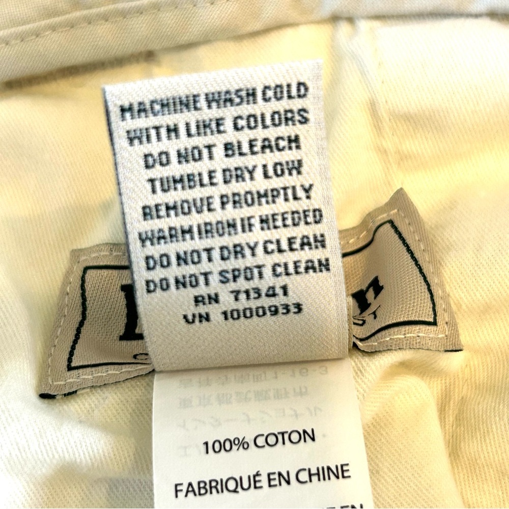 L.L. Bean Tropic-Weight Cargo Shorts in Stone Comfort Waist 9” Men’s Sz 38 - Picture 14 of 14